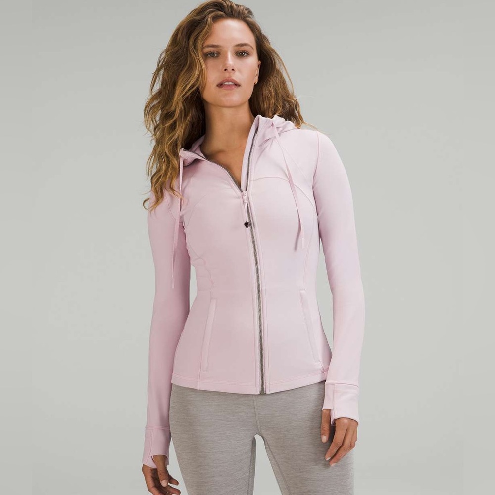 Lululemon Hooded Define Jacket in Pink Peony